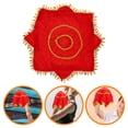 thumbnail image 2 of KAKOWELY 4 pañuelos rojos para danza china, divertidos accesorios de baile para escenario., 2 of 4