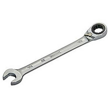 Proto B1420703 Full Polish Combination Reversible Ratcheting Wrench, 7 mm - 12 Point