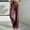 8# Wine, variant on Dress Pants Women High Waisted Wide Leg Casual Stripe Trousers Breathable Stretch Business Dressy Office Pinstripe Slacks L