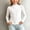 A101 White, variant on Tween Girls Long Sleeve Shirts Ribbed Knit Mock Neck Slim Fit Basic Tee Tops with Lettuce Trim Ruffle Edge Cute Fall Winter Casual Blouse for School Everyday Wear, Size 11-12