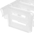 thumbnail image 4 of Separadores de refrigerador Divisores de refrigerador ajustables transparentes de 4 cuentas, suministros de cocina y oficina, accesorios de instalación simples, ahorro de espacio Fanmusic Separadores de refrigerador, 4 of 7