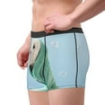 thumbnail image 4 of Haiem Dog Wrapped in Towel Men's Boxer Briefs, Every Day Comfort Stretch Cotton Moisture-Wicking Underwear-Large, 4 of 9