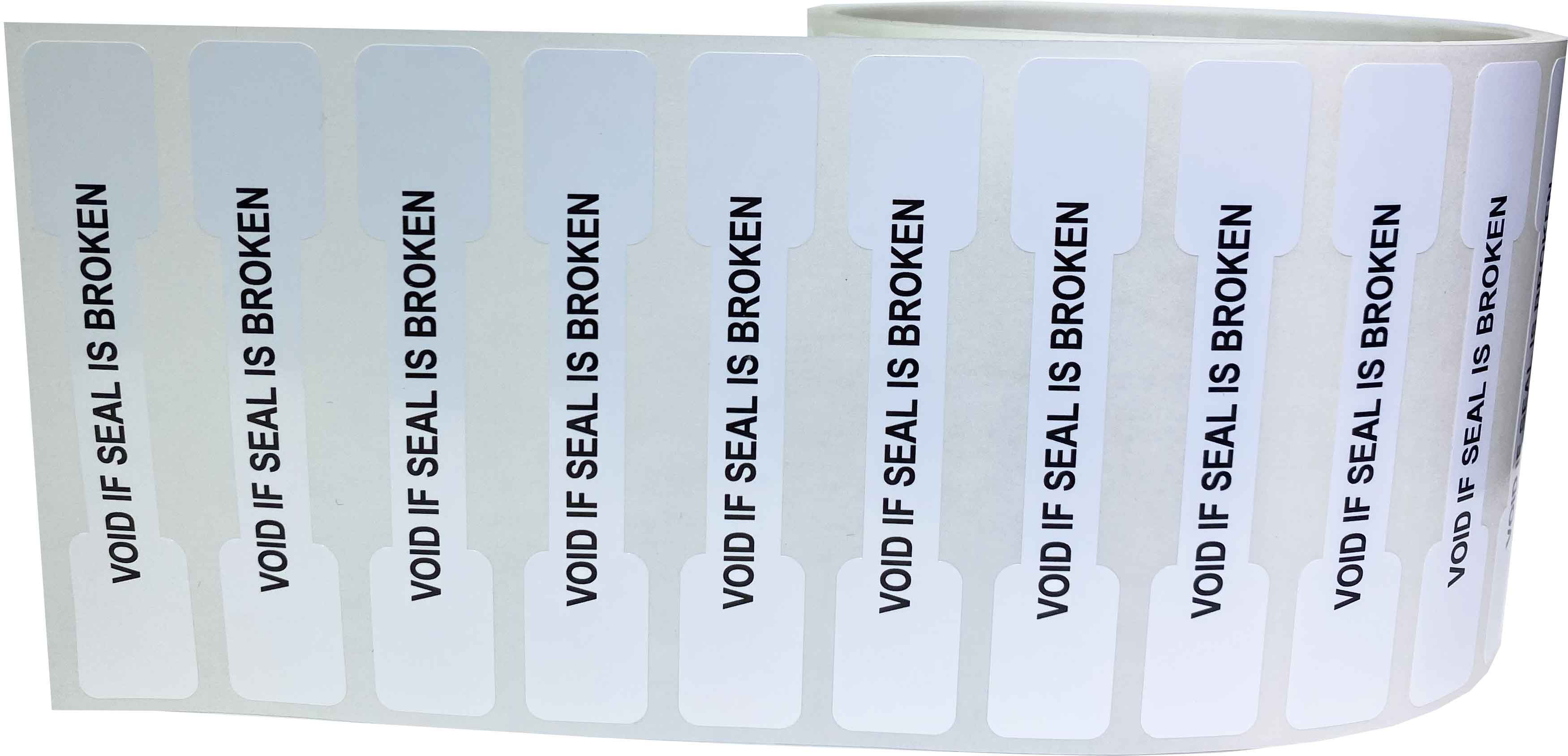 VOID IF SEAL IS BROKEN Tamper Labels 2.75 x .5 Ubuy Falkland Islands