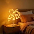 thumbnail image 4 of Lámpara LED con forma de rama de rosal y conexión USB – Luz nocturna con forma de flor artificial para el escritorio del dormitorio – Regalo decorativo romántico para cumpleaños, aniversarios y San, 4 of 6