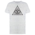 thumbnail image 1 of Eye Connected With Lines T-Shirt Men -Image by Shutterstock, Male x-Large, 1 of 2