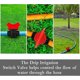 thumbnail image 4 of 10 válvulas de control de riego por goteo, válvula de cierre de manguera de jardín de 1/2 pulgada para tubo de riego de 16 mm, tubería de riego por goteo, 4 of 5