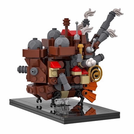 Anime Moving Castle Building Block Set, Howls Castle Bulding DIY Model Toys Collectible Birthday Gift for Fans (272 Pcs)