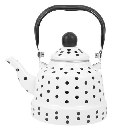 

NUOLUX Water Kettle Wave Point Enamel Teapot Household Delicate Heating Kitchen Teapot
