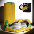 thumbnail image 4 of 1/2PCS Shoe Washing Bag for Washing Machine Zipper Laundry Bag for Sneakers Slippers Soft Mesh Shoe Cleaner Organizer Brush, 4 of 6