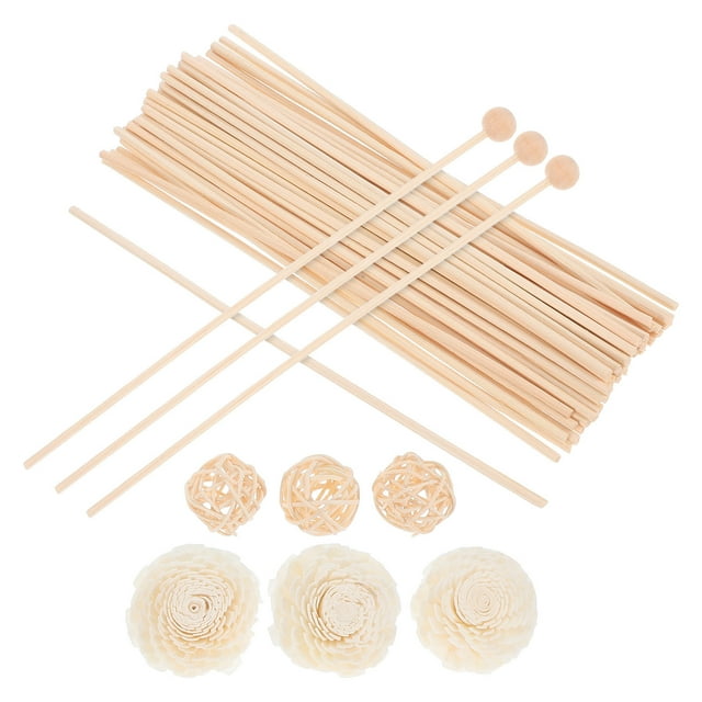 VERDANVERSE 11.8X2.1X2.1Inch Fragrance Diffuser Replacement Rattan Sticks for Bedroom Home Users