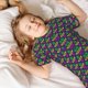 thumbnail image 5 of Balery Mardi Gras Carnival3 Conjunto de Pijama Infantil de Manga Corta con Estampado – Ropa de Dormir de Algodón Suave-3X-Large, 5 of 6