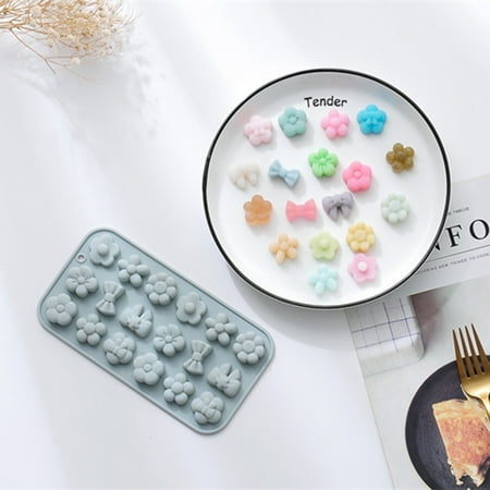 

Yinguo Flowers Bow Tie Silicone Mould Fondant Cake Chocolate Cookie Decorating Mould Cake Tools