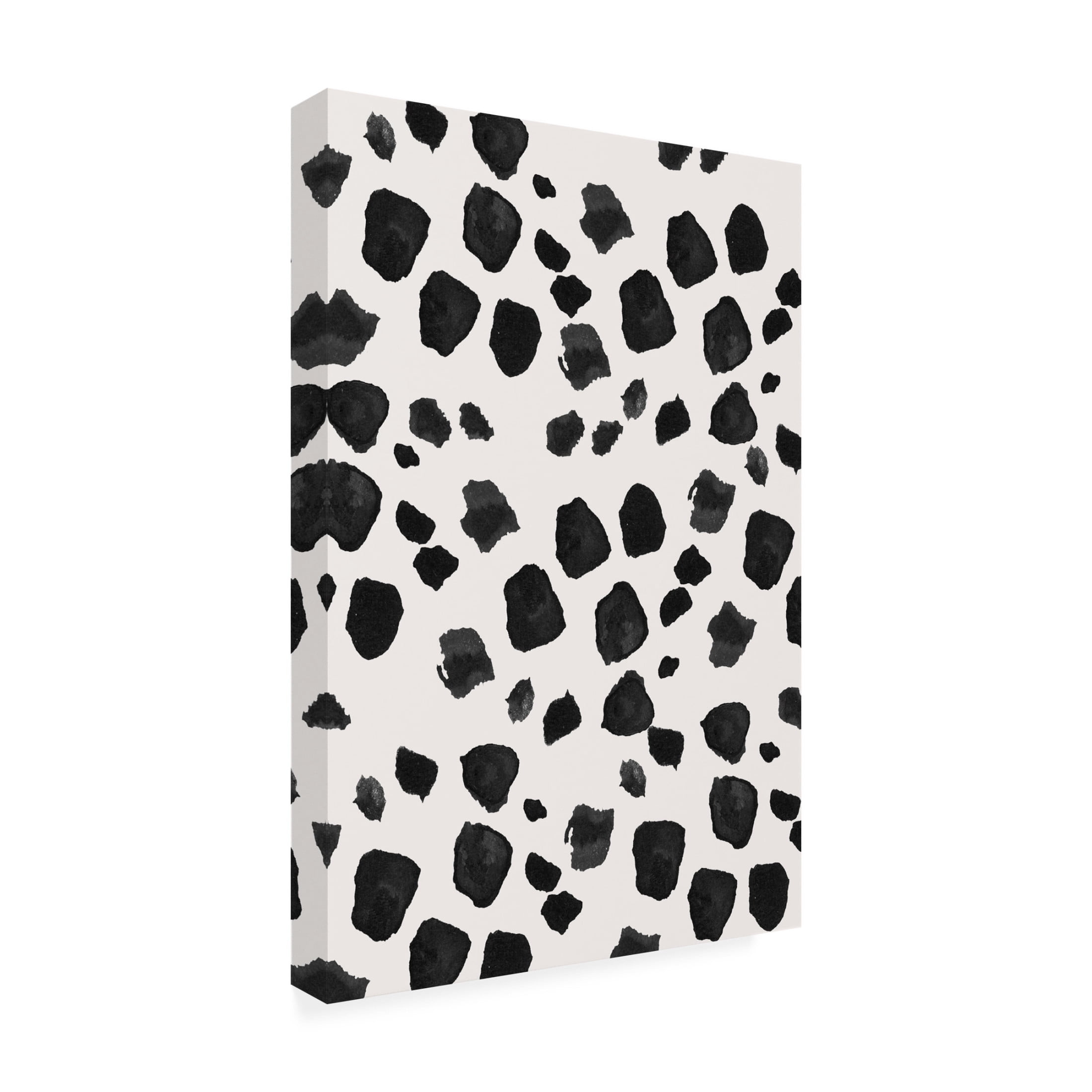 Trademark Fine Art Sally Ann Moss Love Black Canvas Wall Art