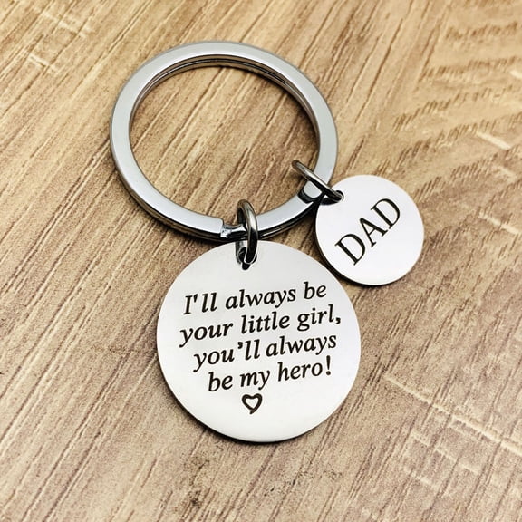 GOOHOCHY  for Dad Father's Day Gift Keychain Gifts Family Love Heartfelt