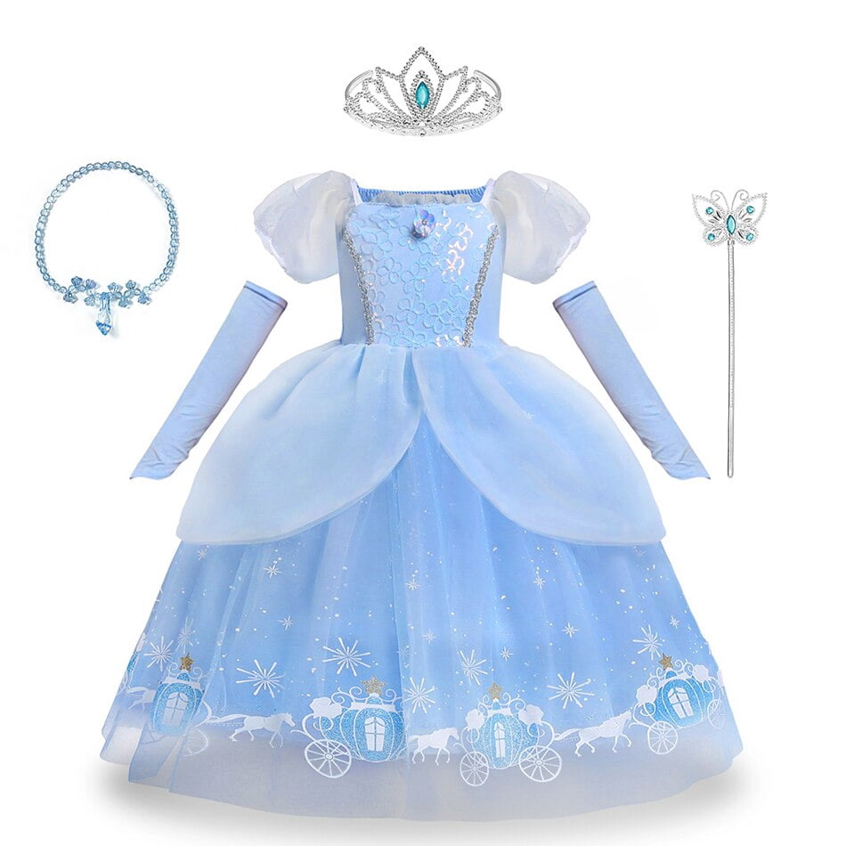 Vestido De Niña De Flores Princesa Fiesta De Boda Niños Disfraz De Bebé