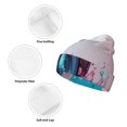 thumbnail image 3 of Pofeuu Vintage Camera Splash Art Print Beanie Hat for Men Women Knit Winter Hat Warm Cuffed Skull Beanie Slouchy Soft Unisex, 3 of 6