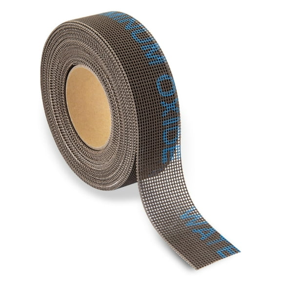 POWERTEC 4RM2260 600 Grit Aluminum Oxide Abrasive Mesh Roll | 1” x 20’ in Self-Dispensing Clear Blister Pack