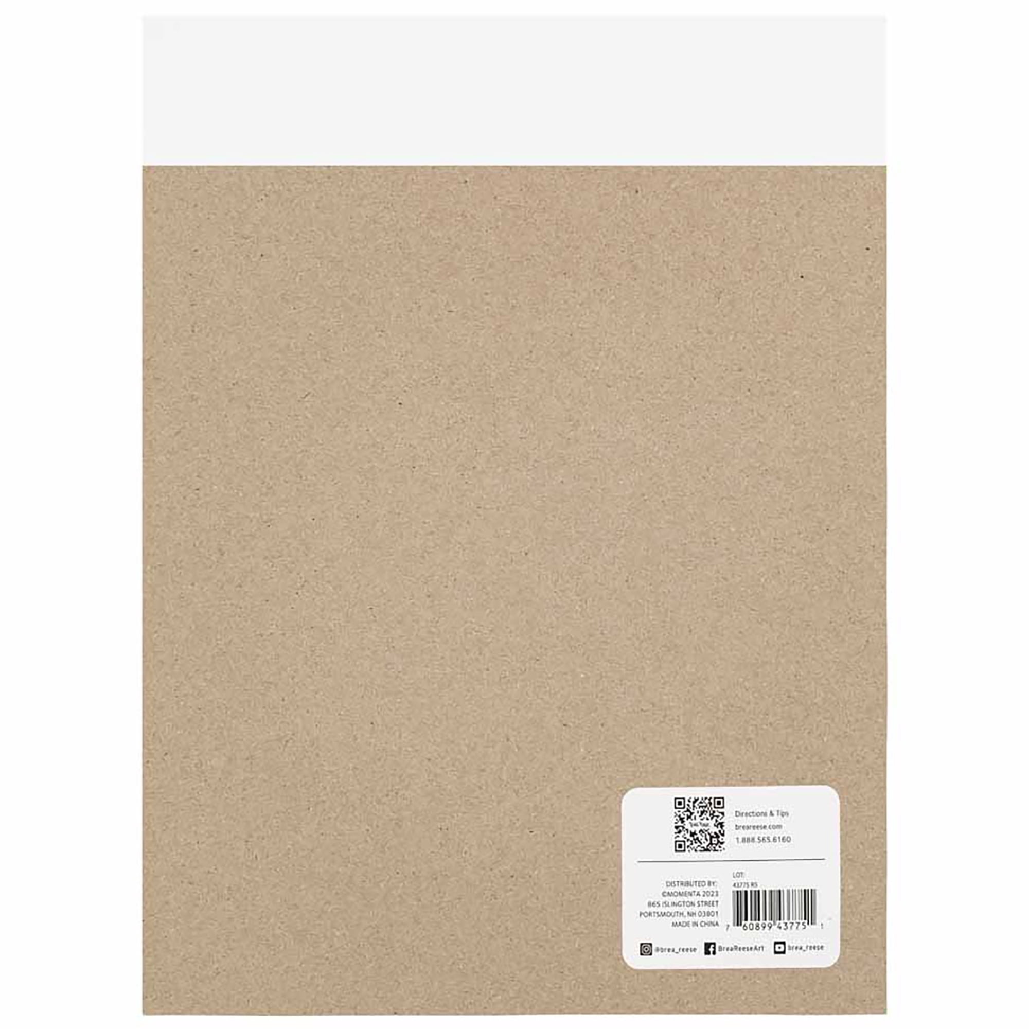 Brea Reese: Mixed Media Paper Pad 60 Sheets - 11x14" - 98lb, Acid-Free, Layering & Collaging, Perfect for Multiple Art Mediums, Adult Art Supplies