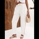 thumbnail image 4 of Pantalones de con Cordón Ajustable para Mujer, Pantalones de Playa de Verano con Cintura Elástica. L, 4 of 10