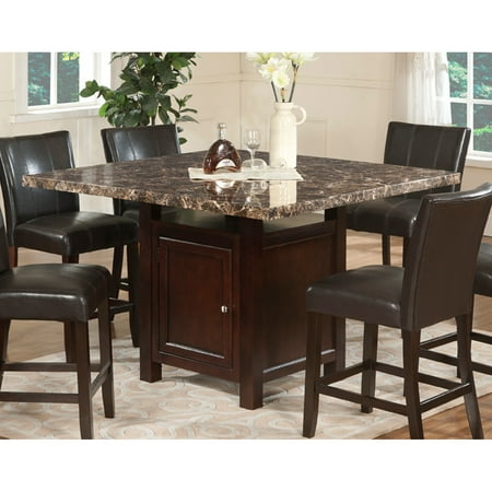 Samantha Veener Counter Height Dining Table With Storage Walmart