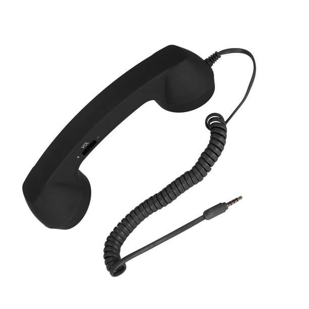 Auricular telefónico Bewinner Retro a prueba de radiación con USB C