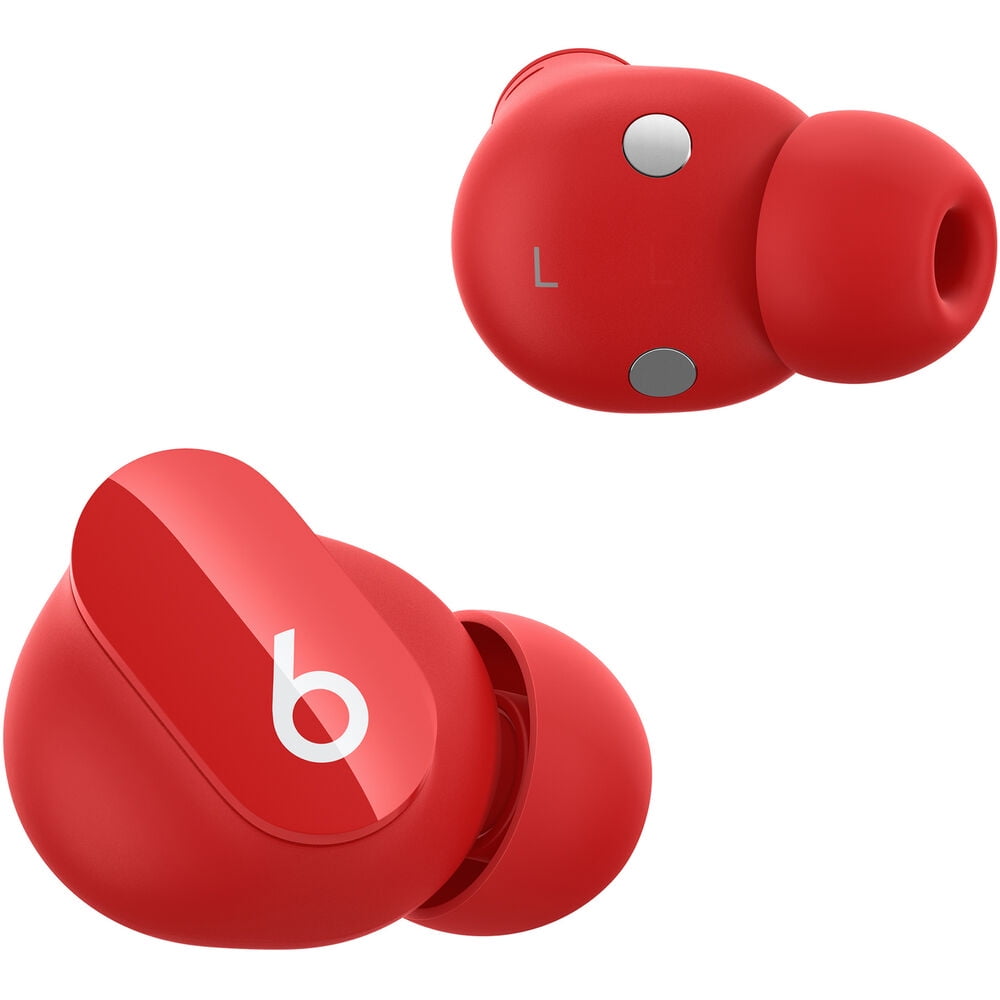 Beats Studio Buds Noise Canceling True Wireless In-Ear Headphones (Red) with Accessories