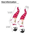 thumbnail image 2 of Naloa Love You Mom Thigh High Socks Extra Long Stretchy Sock Women Over Knee High Opaque Stocking Daily Wear, 2 of 6