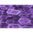 thumbnail image 1 of Ahgly Company Machine Washable Indoor Rectangle Transitional Bright Purple Area Rugs, 5' x 8', 1 of 7