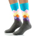 thumbnail image 3 of Men's Fashion Combed Cotton Funky Dress Socks, 3 of 7
