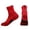 Red, variant on Forzero Sports Socks Men Professional Basketball Running Towel Bottom Anti-Slip Sport Boat Outdoor Breathable Cotton Hiking Socks