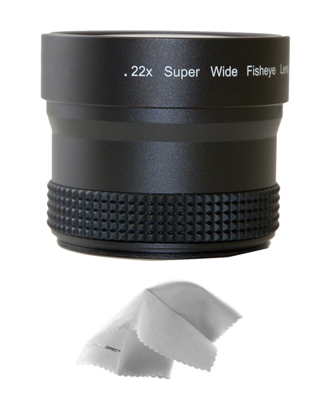 HD 2.2X Telephoto & Wide Angle Lens Set for Panasonic Lumix DMC-FZ300 