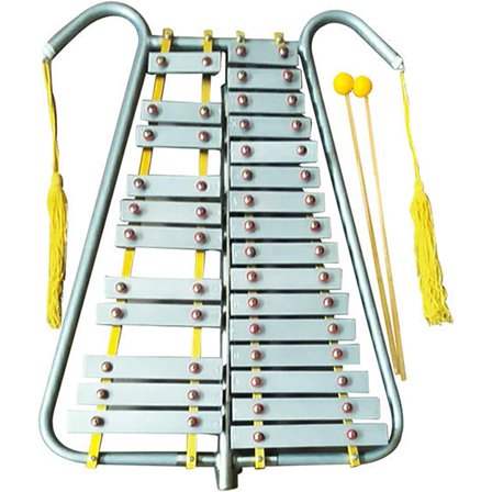 Glockenspiel Instrument,High Strength Aluminum Alloy Note Glockenspiel Bell Kit Musical Instrument Accessories