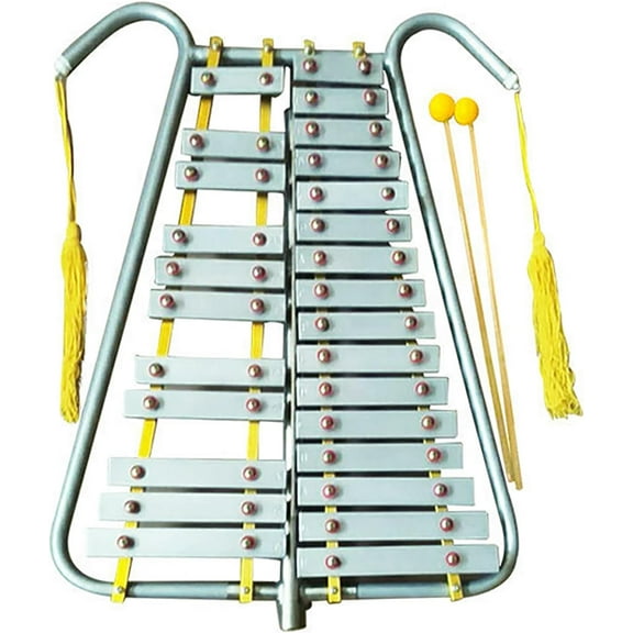 Glockenspiel Instrument,High Strength Aluminum Alloy Note Glockenspiel Bell Kit Musical Instrument Accessories