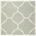 thumbnail image 2 of SAFAVIEH Chatham Hayden Geometric Wool Area Rug, Gray/Ivory, 8'9" x 8'9" Square, 2 of 10