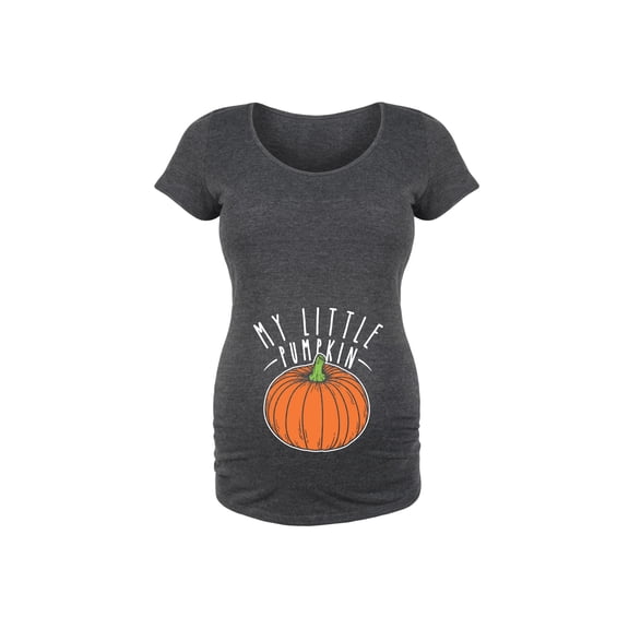 Bloom Maternity - My Little Pumpkin - Maternity Scoop Neck T-Shirt