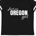 thumbnail image 4 of Inktastic Just an Oregon Girl Born and Raised Girls Toddler T-Shirt, 4 of 5