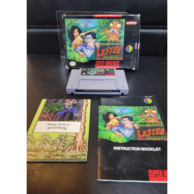 Lester The Invraisemblable (SNES) - Super Nintendo Ent. Excellent État - Boîte CWB + Protecteur