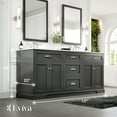 thumbnail image 2 of Eviva Epic Transitional Charcoal Grey Bathroom Vanity, 2 of 7