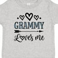 thumbnail image 4 of Inktastic My Grammy Loves Me Grandchild Girls Toddler T-Shirt, 4 of 5