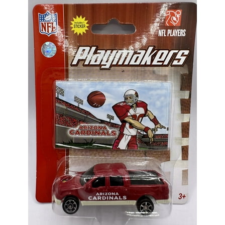 Arizona Cardinals Upper Deck Collectibles NFL Playmakers Truck Toy Vehicle