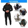 thumbnail image 4 of COOFANDY Men's Hoodie Tracksuit 2 Piece Slim Fit Sweatsuit Sets Casual Jogging Athletic Suits, 4 of 6