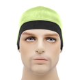 thumbnail image 4 of Silky Bonnet for Men, Wave Cap Satin Silk Hair Bonnet for Sleep, Durags Elastic Band Wave Caps, Stocking Wave Sleeping Shower Caps Silk Hair Wrap for Men Women Fluorescent Green, 4 of 5