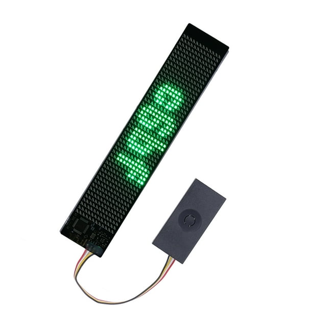 Panneau Led à Déroulement Panneau Led Matrix Vert Panneau Led Programmable Flexible pour Magasin Voiture Bar Hôtel