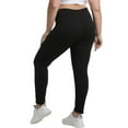 thumbnail image 5 of Funidos Plus Size Leggings for Women, High Waisted Tummy Control workout leggings for women Buttery Soft Black Yoga Pants, 5 of 5
