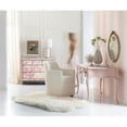 thumbnail image 6 of Pemberly Row Contemporary maple Wood Veneers Writing Desk in Pink, 6 of 10