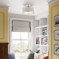 thumbnail image 5 of 60421-91 Livex Lighting Park Ridge - 2 Light Semi-Flush Mount, 5 of 10