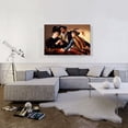 thumbnail image 2 of ARTCANVAS The Cardsharps 1597 Canvas Art Print by Caravaggio - Size: 40" x 26" (1.50" Deep), 2 of 9