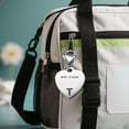 thumbnail image 1 of Unique Heart Shaped ID Pendant Keychain Nursing Emergency Keychain Suitable For Critically Ill Patients, 1 of 3