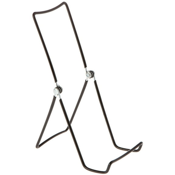 Gibson Holders 6AC Adjustable Black Wire Display Easel, 3.5" W x 4.5" D x 9.25" H, Pack of 2