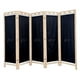 thumbnail image 2 of Biombo Mampara Madera DE Pino Natural 5 Paneles Negro MARDAM, 2 of 2